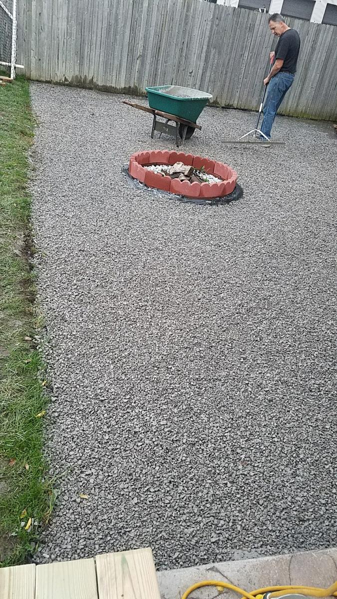 The Firepit Remains Undisturbed