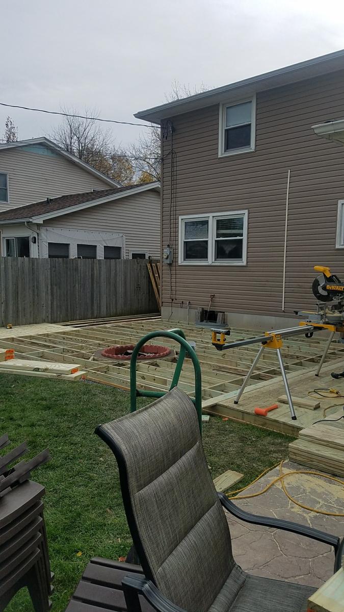 Efficient Use Of Decking Material