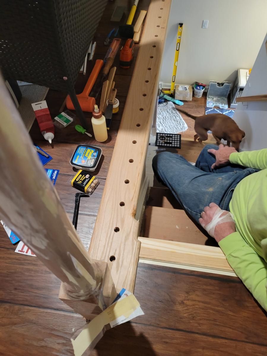 Installing the custom Shoe