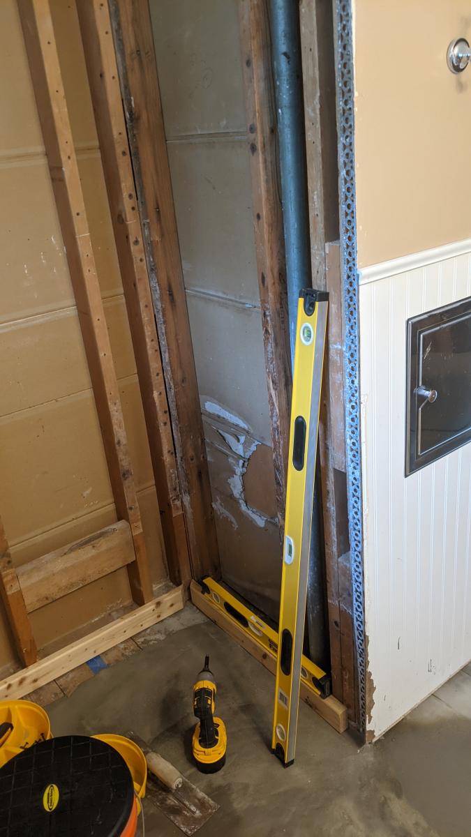 Framing Shower Base 3