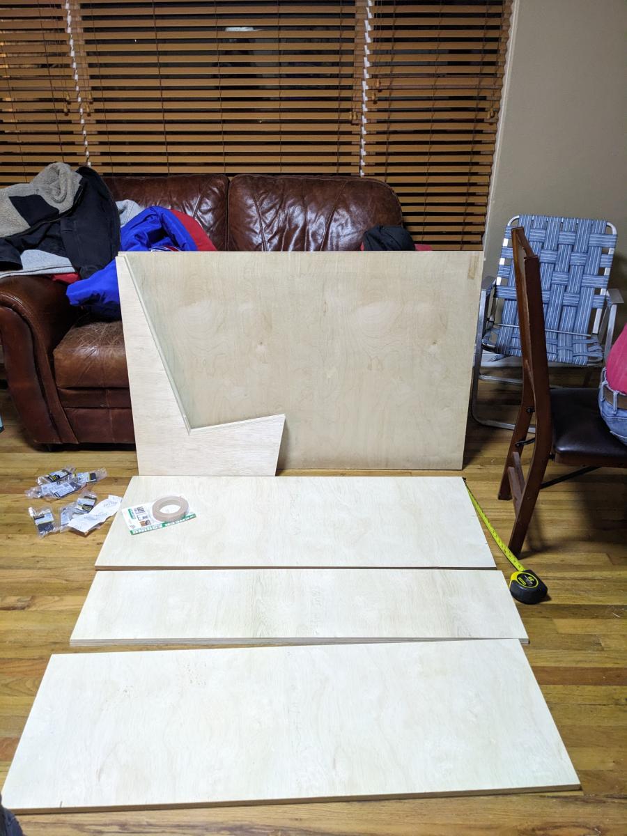 One Bench's Upper Parts