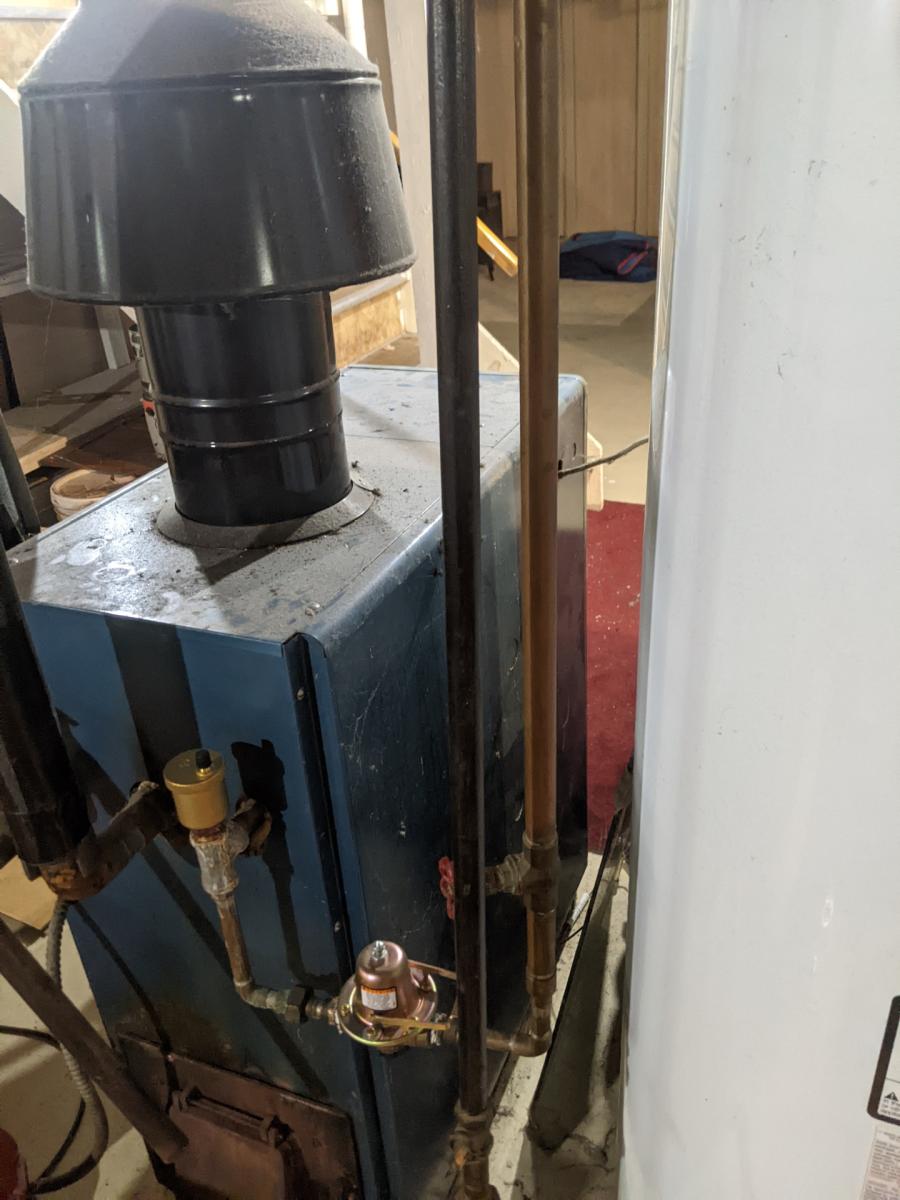 Furnace/Boiler Water Connection