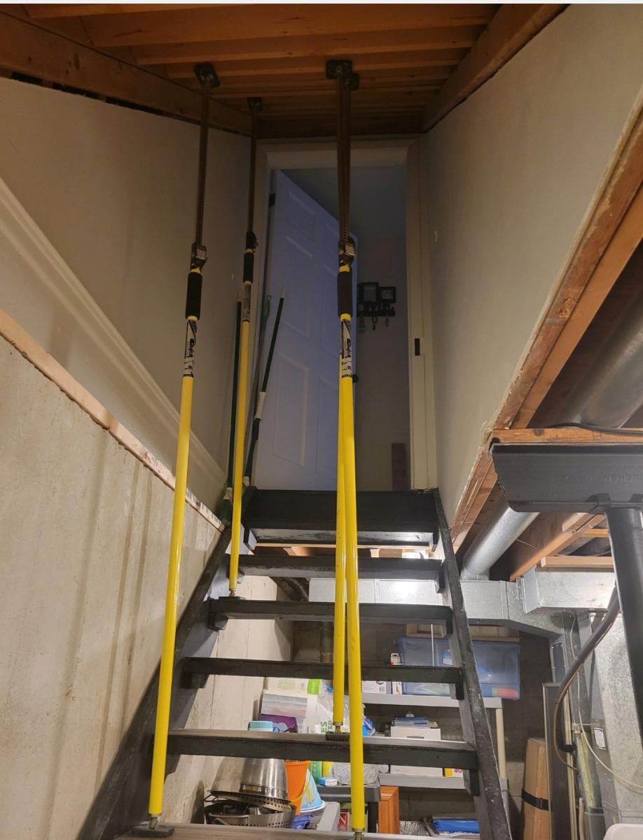 Squeaky risers getting repaired